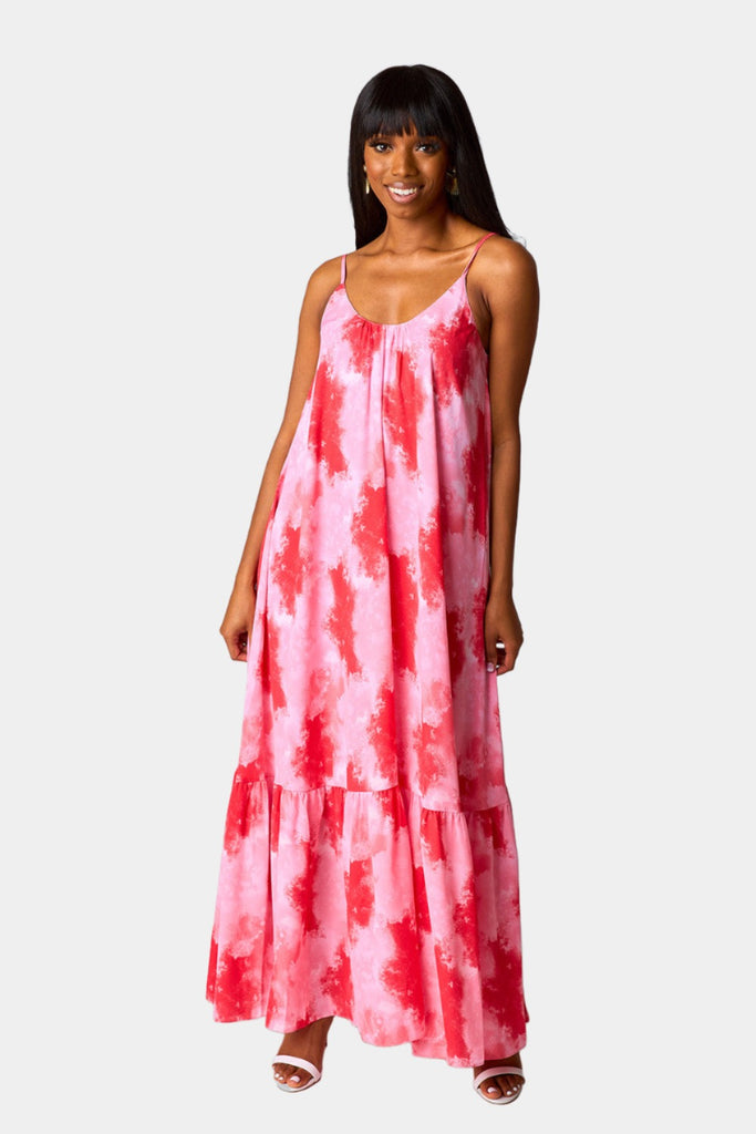 Select Sustainable Wearable Women's Apparel,Women, T-Shirts & Tops, Tank Tops - Clothing Shop OnlineKatey Scooped Neck Maxi Dress - Sunset