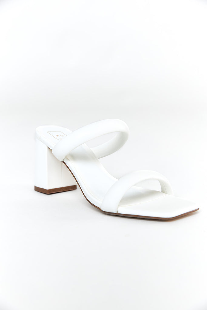 Farah Heels - White