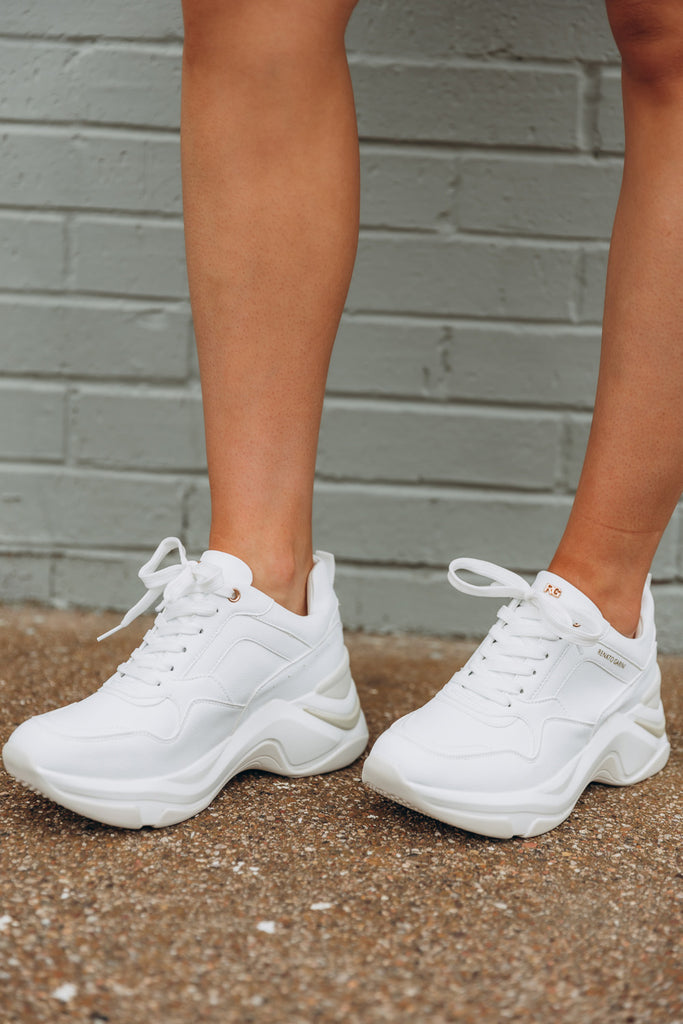 Cher Chunky Sneakers - White