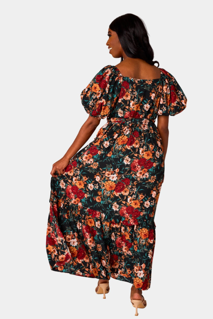 Select Sustainable Wearable Women's Apparel,Women, T-Shirts & Tops, Tank Tops - Clothing Shop OnlineSydney Puff Sleeve Maxi Dress - Viola