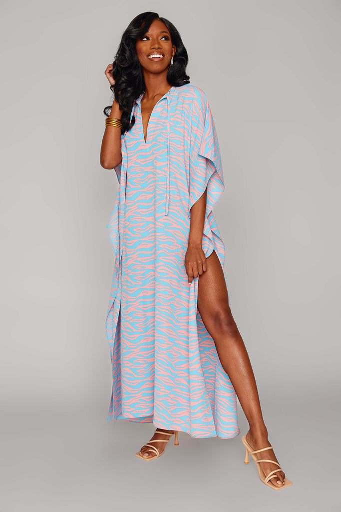 Select Sustainable Wearable Women's Apparel,Women, T-Shirts & Tops, Tank Tops - Clothing Shop OnlineMiller Caftan Maxi Dress - Swell