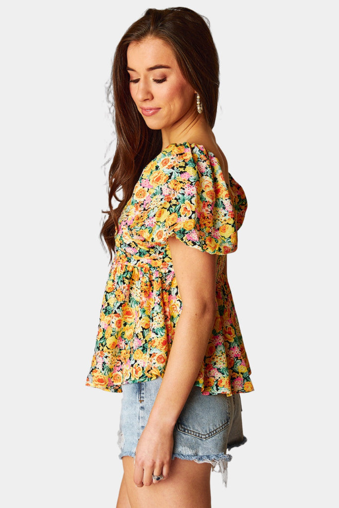 Select Sustainable Wearable Women's Apparel,Women, T-Shirts & Tops, Tank Tops - Clothing Shop OnlineHouston Puff Sleeve Top - Firefly