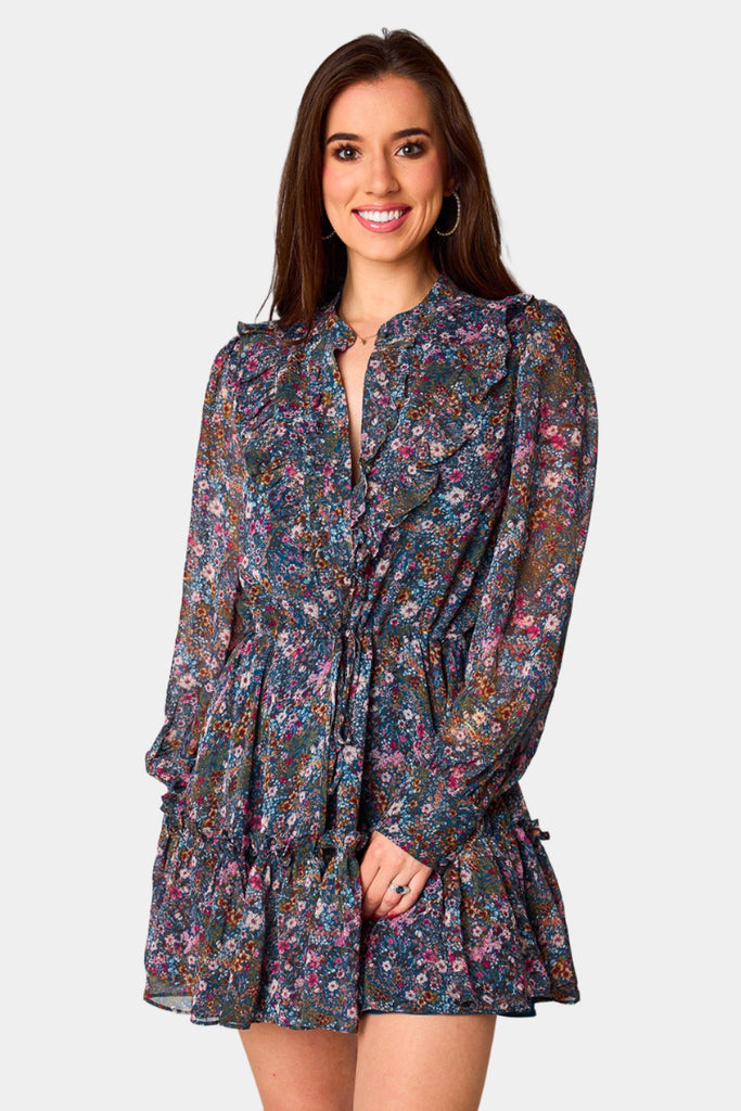 Select Sustainable Wearable Women's Apparel,Women, T-Shirts & Tops, Tank Tops - Clothing Shop OnlineCelia Long Sleeve Mini Dress - Hollyhock