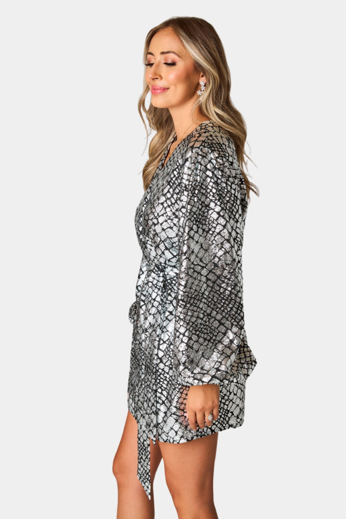 Select Sustainable Wearable Women's Apparel,Women, T-Shirts & Tops, Tank Tops - Clothing Shop OnlineAdeline Short Wrap Dress - Pearl River