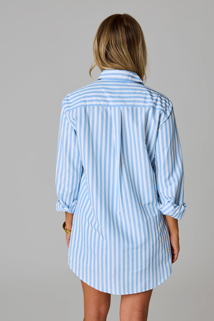 Select Sustainable Wearable Women's Apparel,Women, T-Shirts & Tops, Tank Tops - Clothing Shop OnlineEllen Outfit Set - Blue Stripe