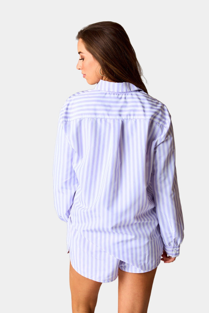 Select Sustainable Wearable Women's Apparel,Women, T-Shirts & Tops, Tank Tops - Clothing Shop OnlineEllen Outfit Set - Lilac Stripe