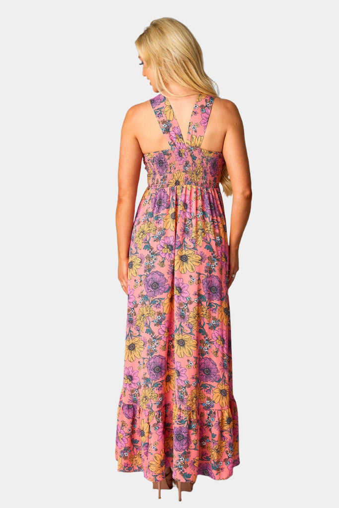 Select Sustainable Wearable Women's Apparel,Women, T-Shirts & Tops, Tank Tops - Clothing Shop OnlineCharlotte Halter Maxi Dress - Nectar