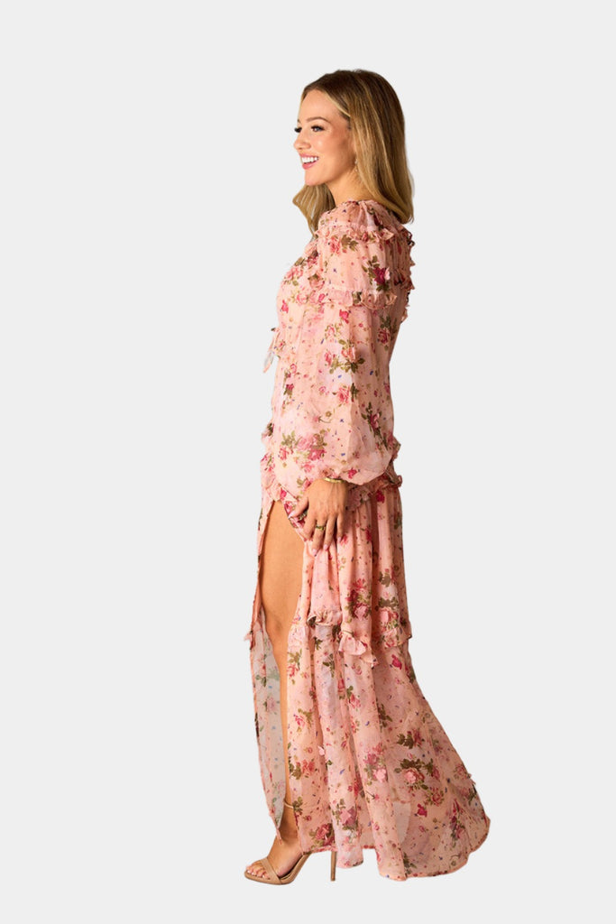 Select Sustainable Wearable Women's Apparel,Women, T-Shirts & Tops, Tank Tops - Clothing Shop OnlinePia Long Sleeve Maxi Dress - Spellbound