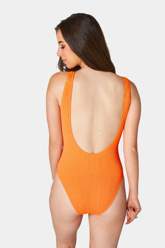 Select Sustainable Wearable Women's Apparel,Women, T-Shirts & Tops, Tank Tops - Clothing Shop OnlineBondi One-Piece Swimsuit - Orange