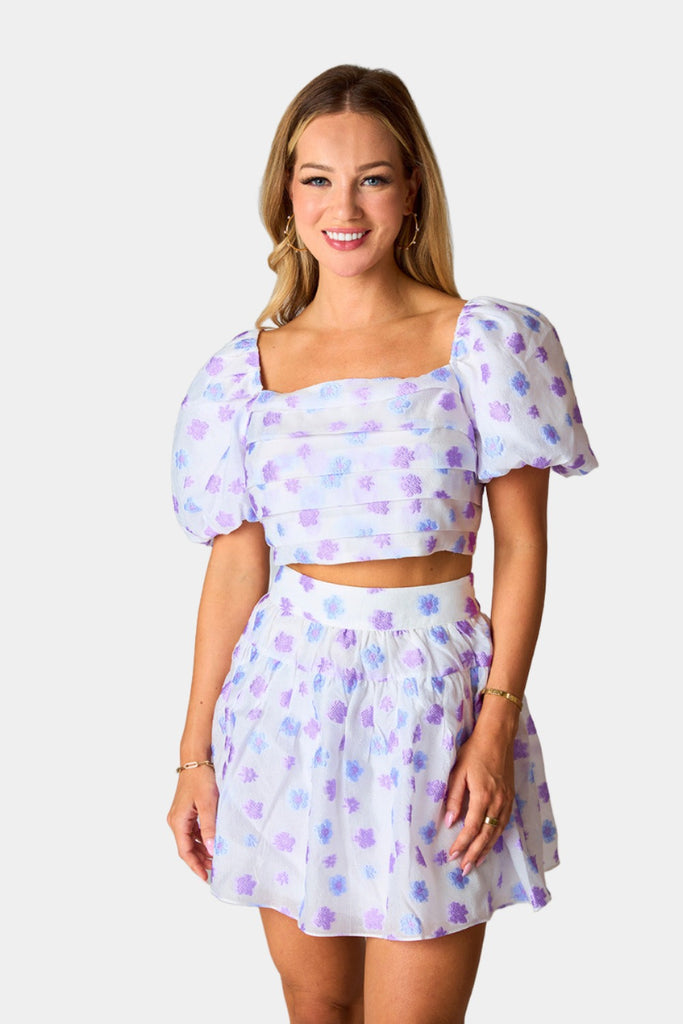 Select Sustainable Wearable Women's Apparel,Women, T-Shirts & Tops, Tank Tops - Clothing Shop OnlineCutie Outfit Set - Violet