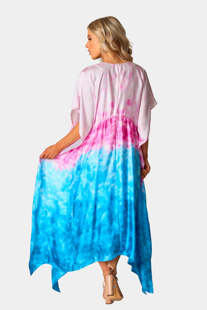 Select Sustainable Wearable Women's Apparel,Women, T-Shirts & Tops, Tank Tops - Clothing Shop OnlineMamie Caftan Maxi Dress - Shoreline