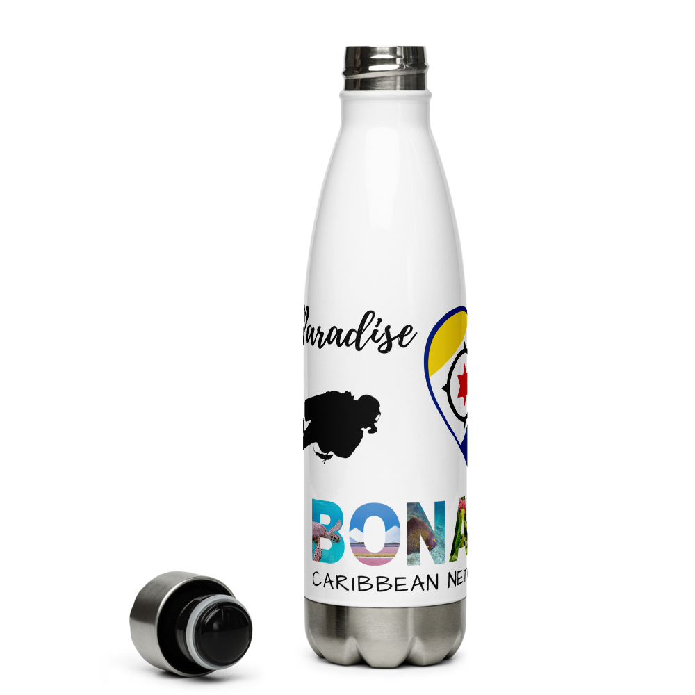 Flag of Barbados Stainless Steel Water Bottle 