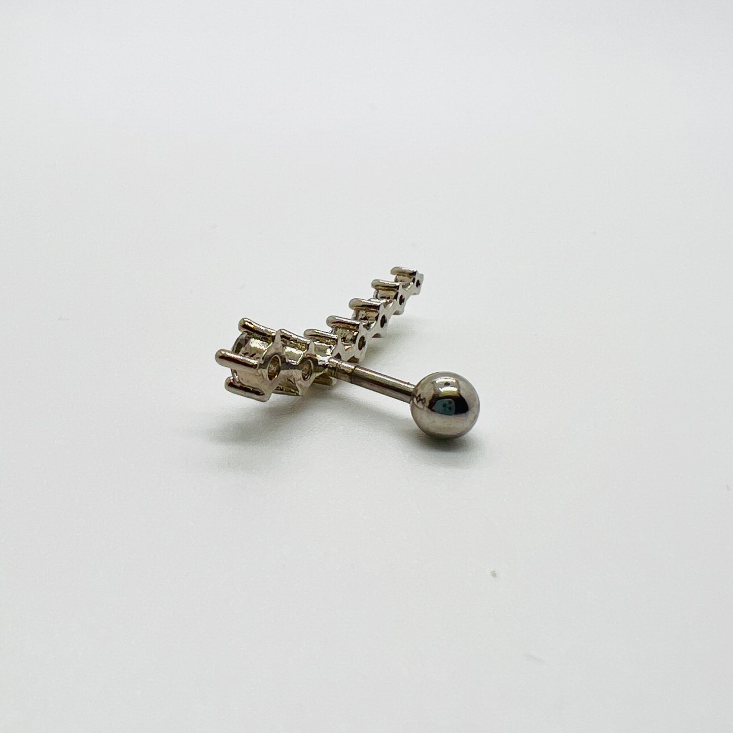 Labret zircone lungo