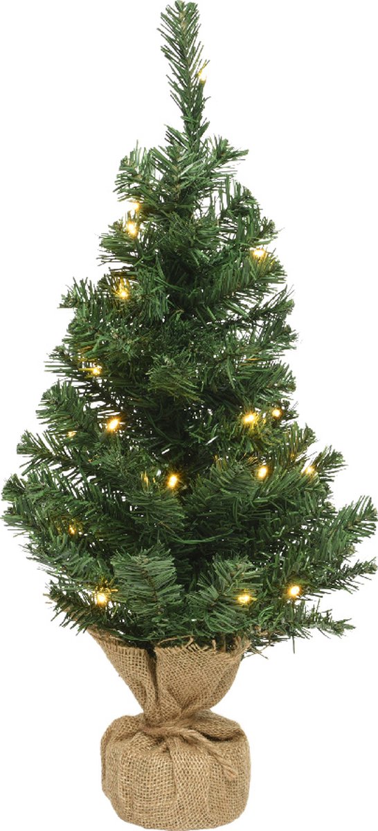 Desillusie erectie grijs Everlands Mini Kerstboom | 60cm | Inclusief verlichting