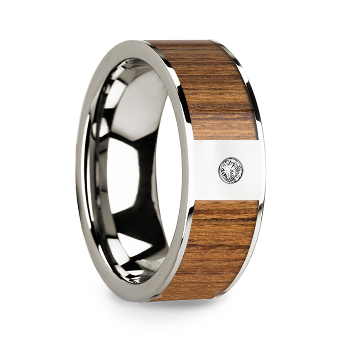 Men's Koa Wood Wedding Band