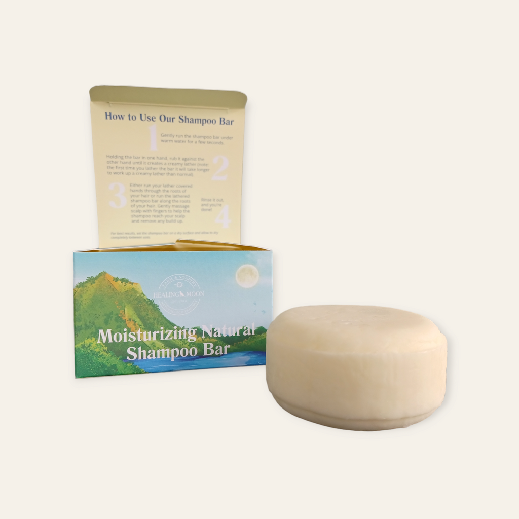 Natural Shampoo Bar — Healing Moon &