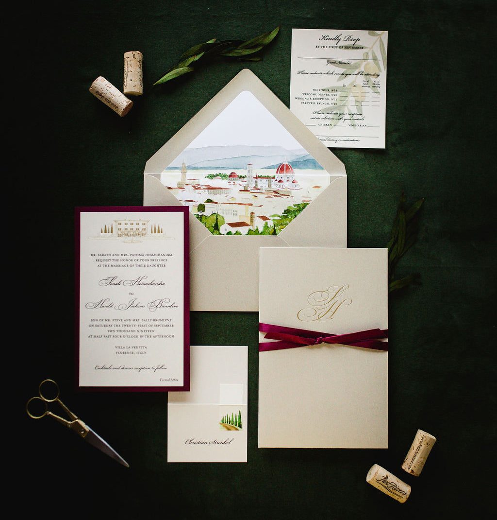 Lucky Onion Wedding Invitations and Stationery Guide