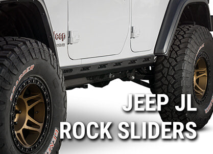 Introducing our Jeep Wrangler JL Rock Sliders – Addictive Desert Designs