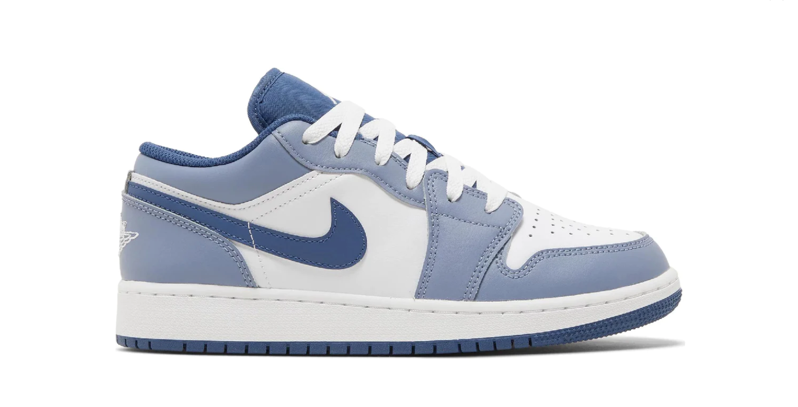 Jordan 1 Low Steel Blue (GS) - Sneakersalenz