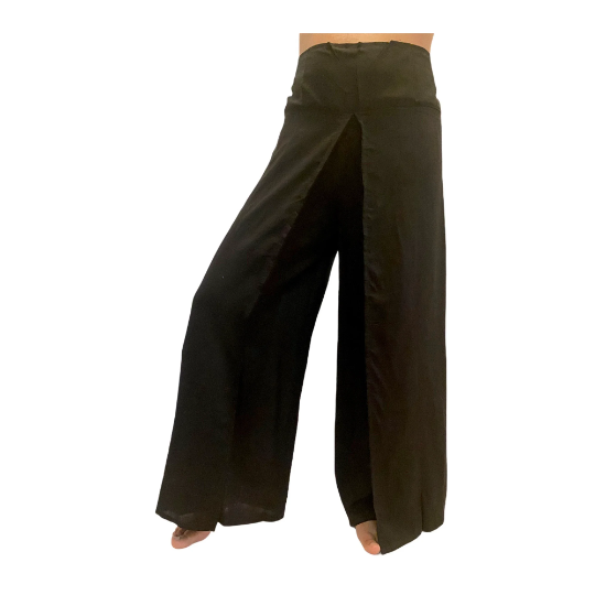 Impressive Latin Interpretive Open Leg Solid Color Boho Pants, Hippie Harem Pants, Beach Rayon Pants –  karmanepalcrafts