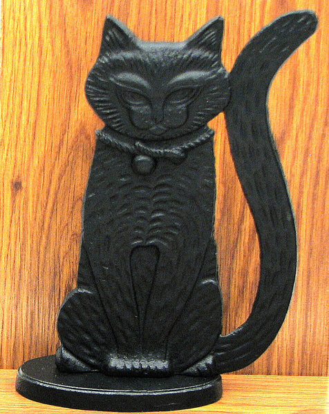 Black Cat Door Stop