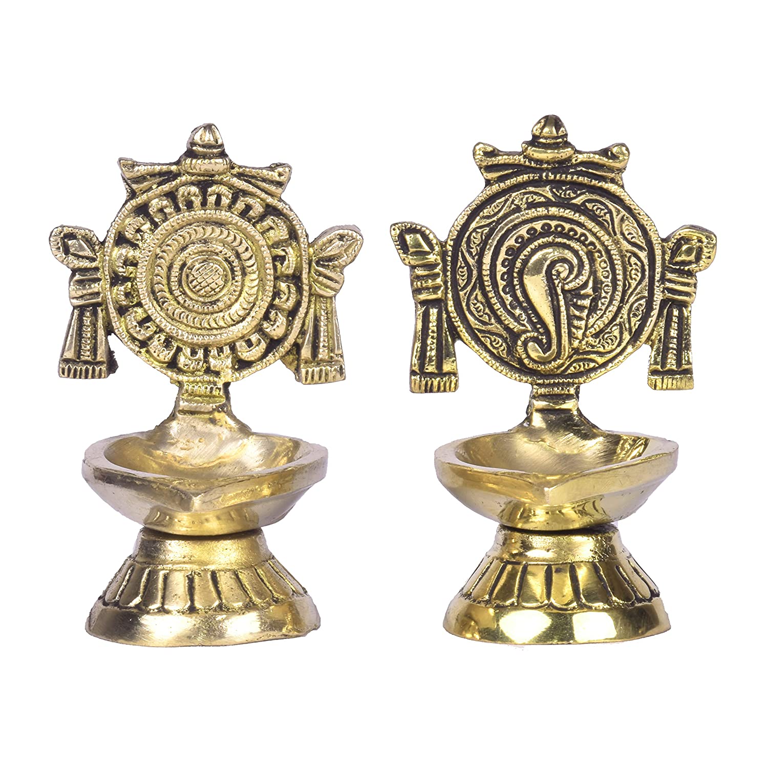 pure brass diya