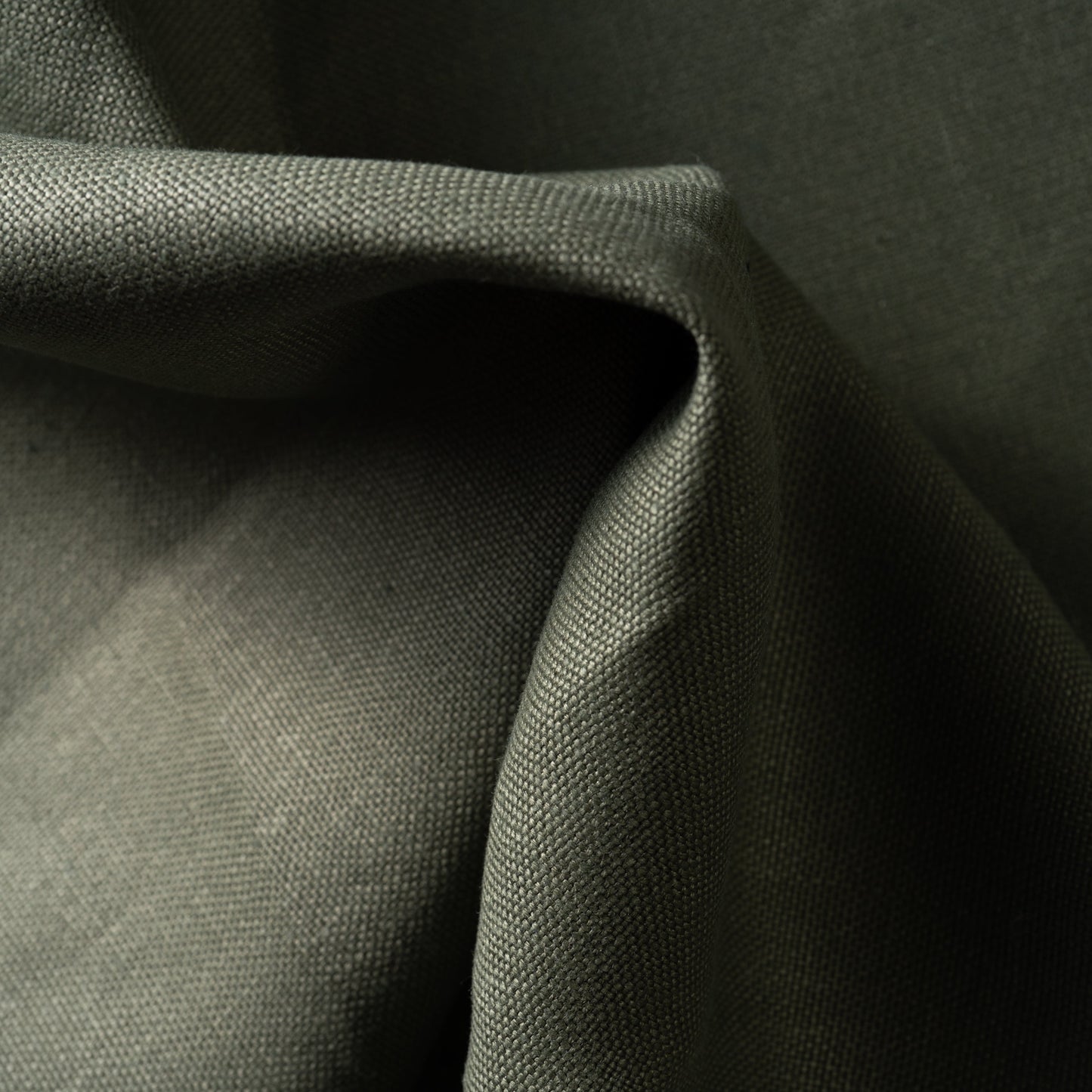 12 oz/sq yard 100% Upholstery/ Slipcover Weight Linen in Woodland Swatch