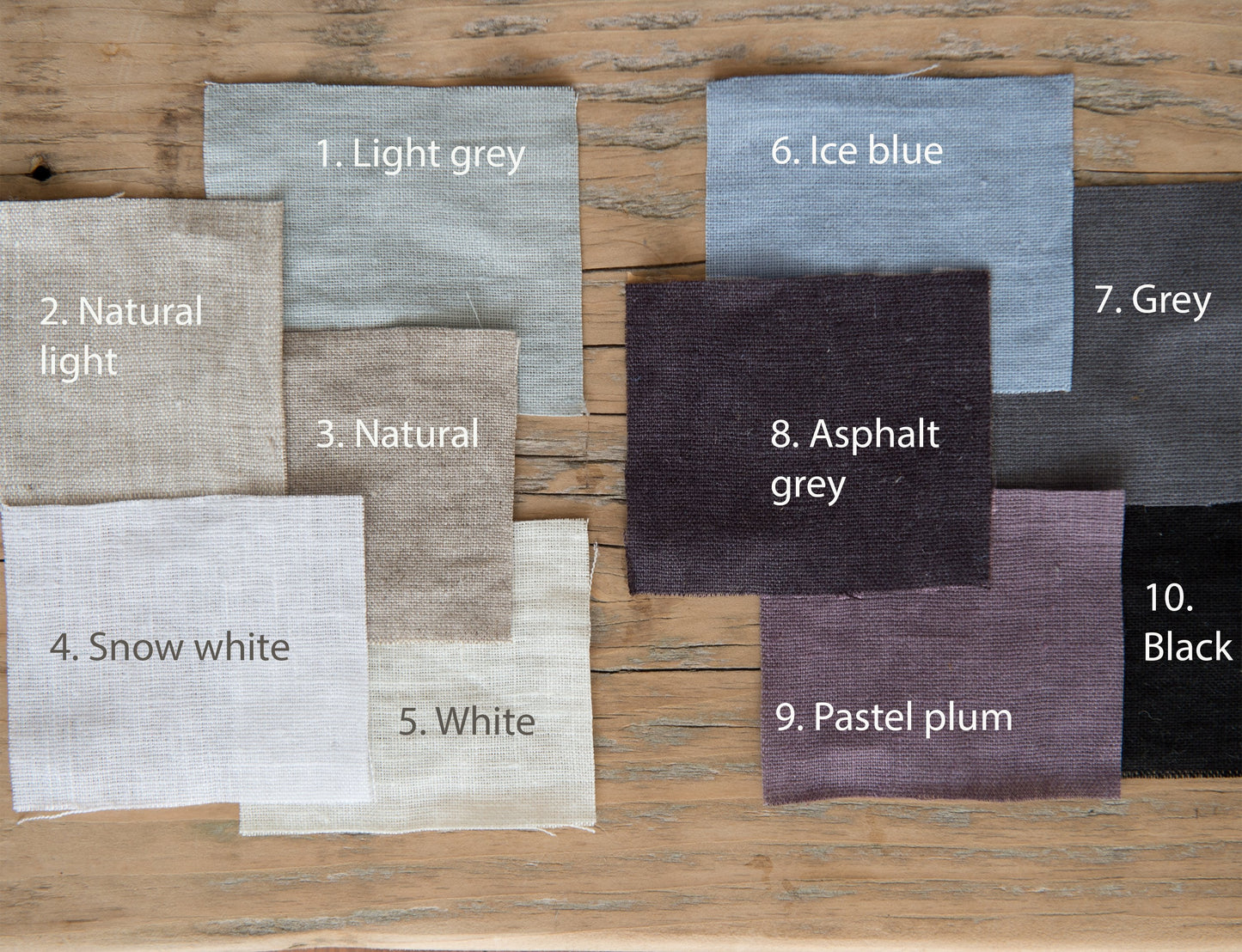 Linen Curtains & Drapes with Multi-functional Heading Tape in Greyish