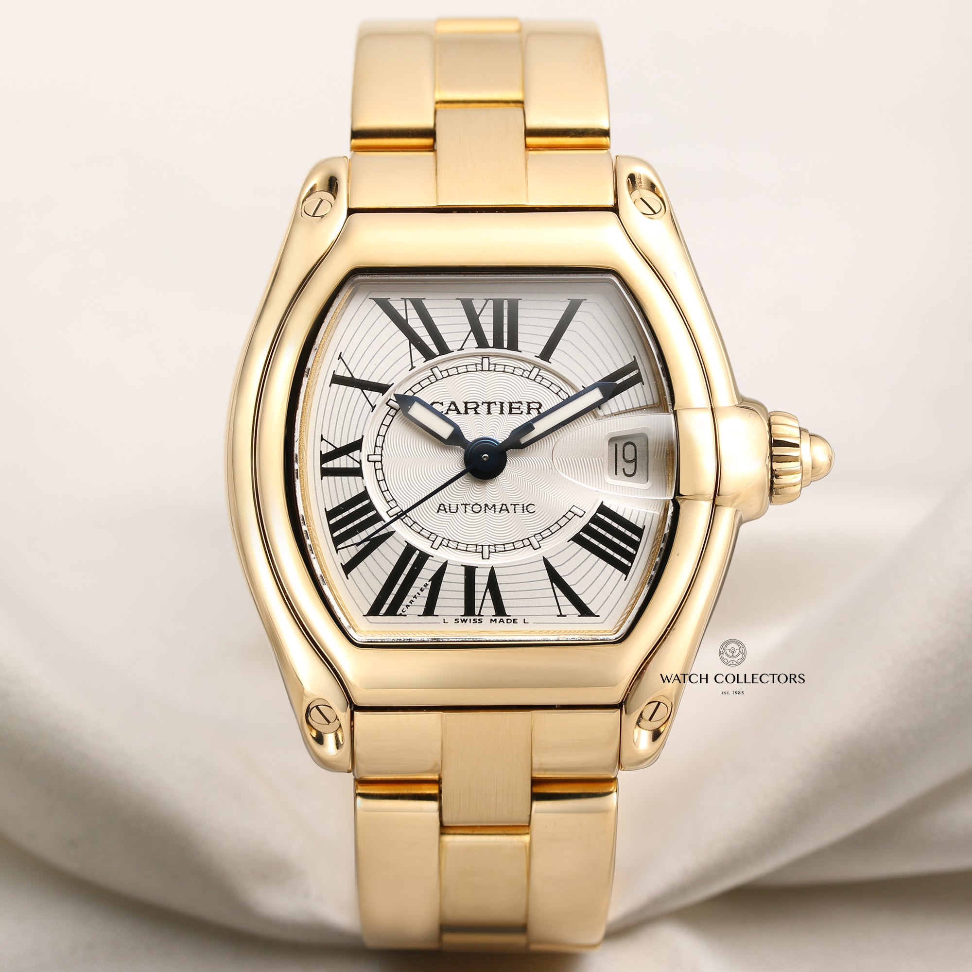 cartier roadster 18kt yellow gold