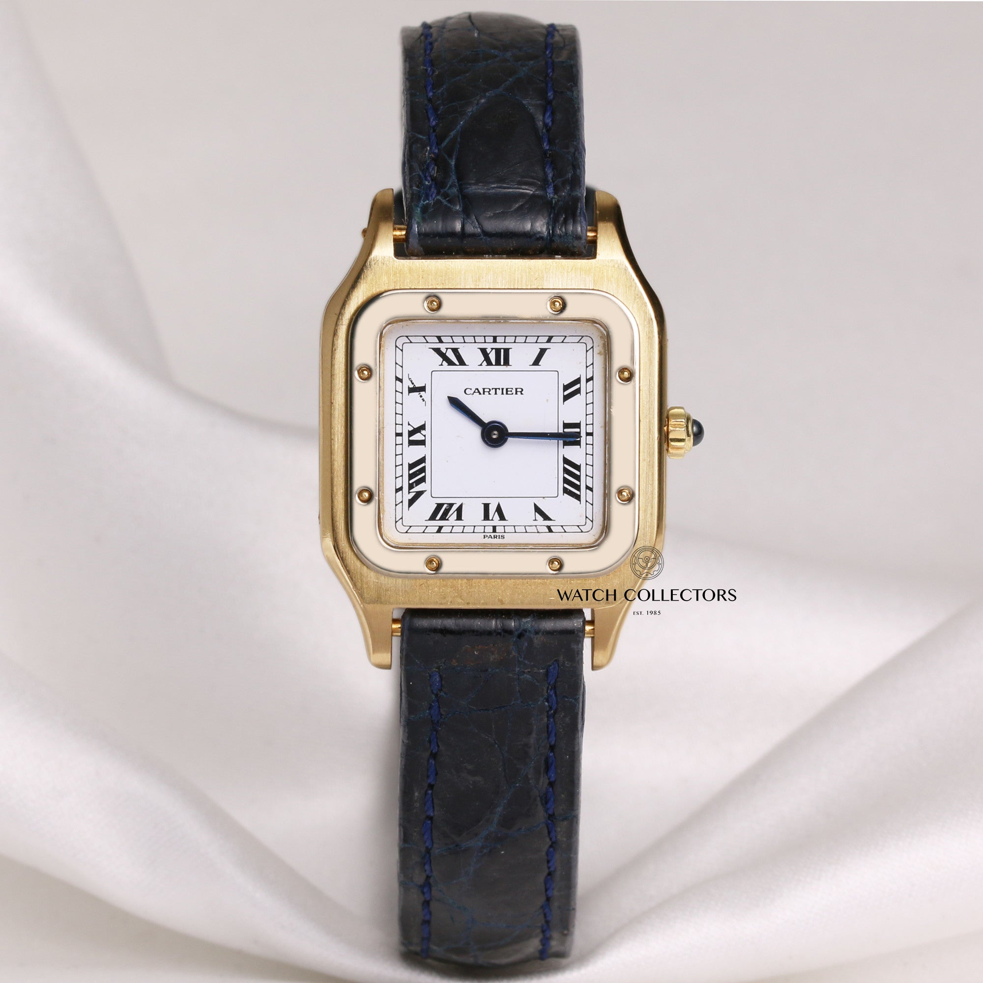 cartier santos 18k gold