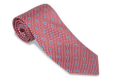 Red Virginia Pine Necktie