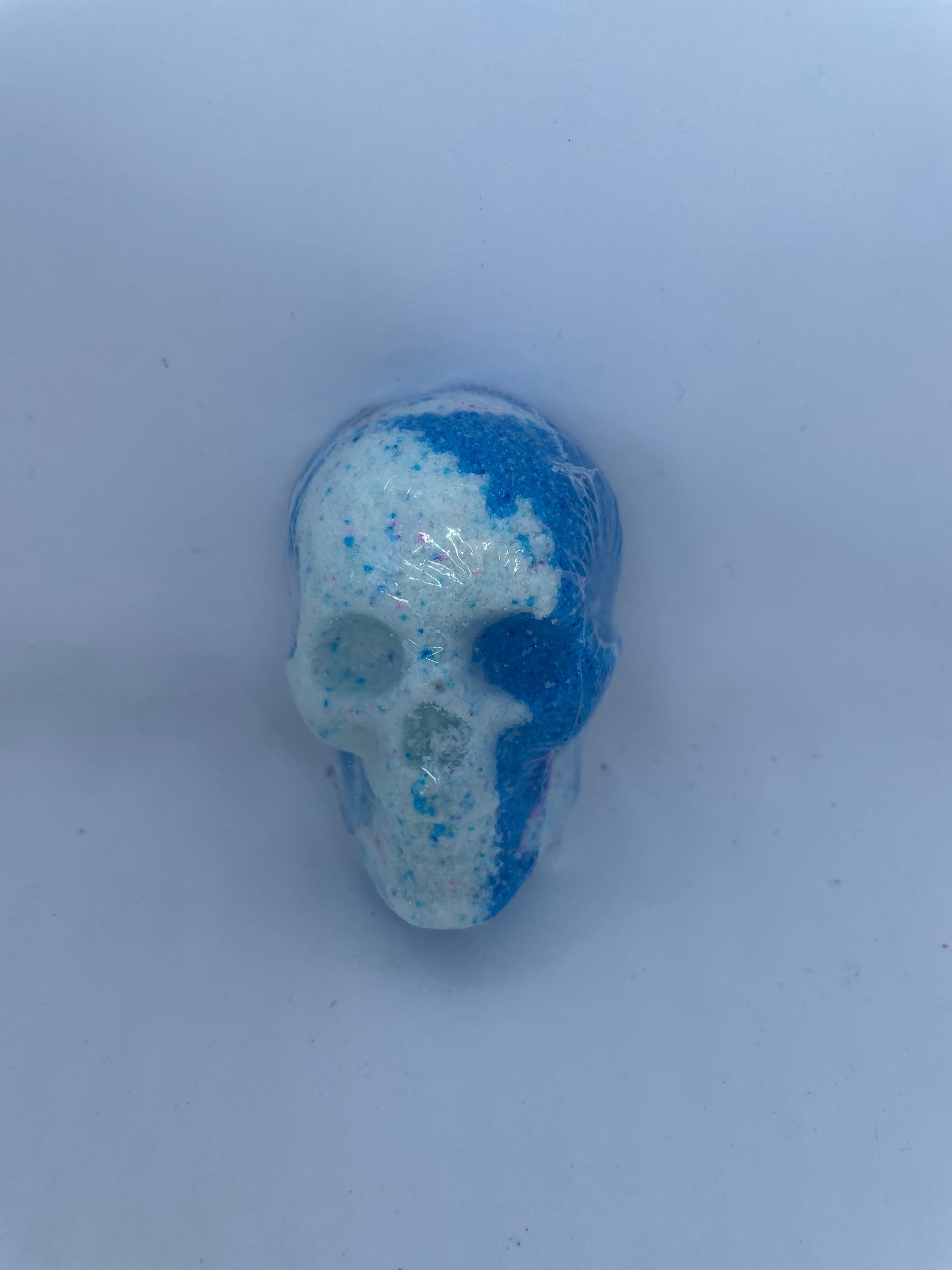 Skull bath bombs
