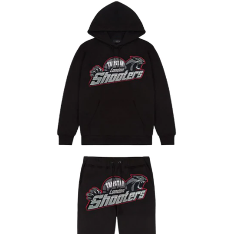 trapstar tracksuit shooters black/red トップス スウェット www