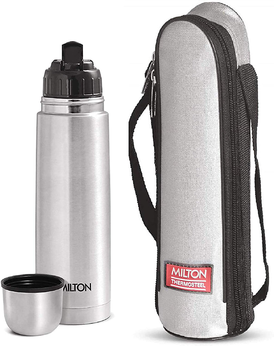 820 Grams Details about   Stainless Steel Silver Jug Flask 1000 ML,25 x 12.5 x 12.5 Centimeters 
