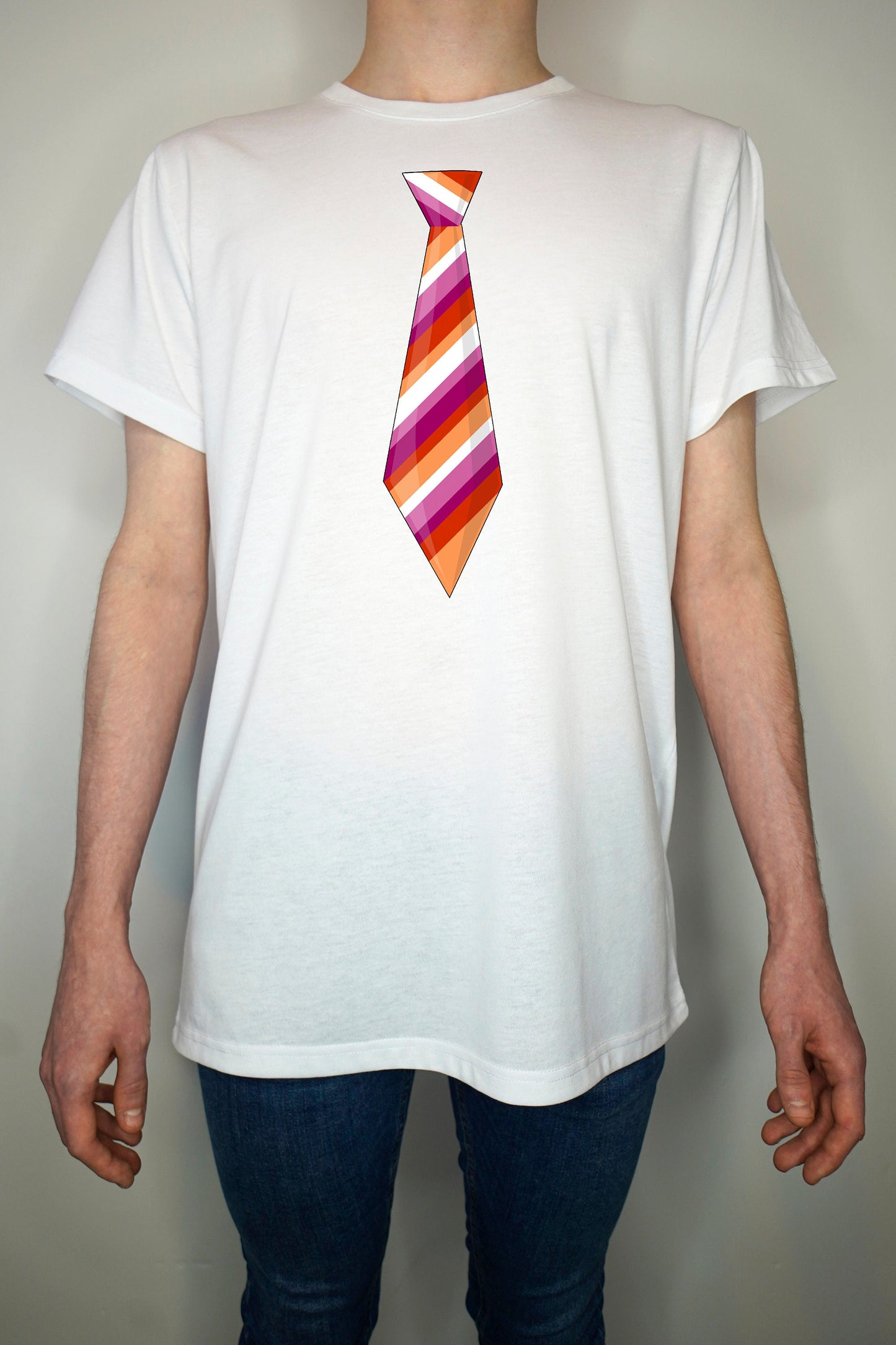 Lesbian Pride T shirt - Rainbow pride flag LGBT gay bi transgender lesbian - Premium Quality Summer Light weight 65/35 Polyester Cotton
