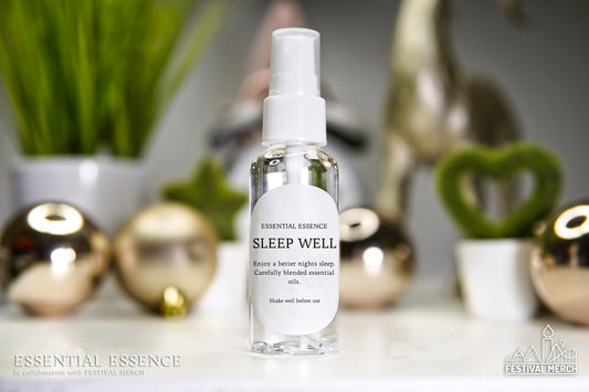 Sleep Well Bedroom Spray - Pillow Mist & Linen Spray 50ml Room Spray - Therapeutic grade Essential Oils used - Aromatherapy Relaxing