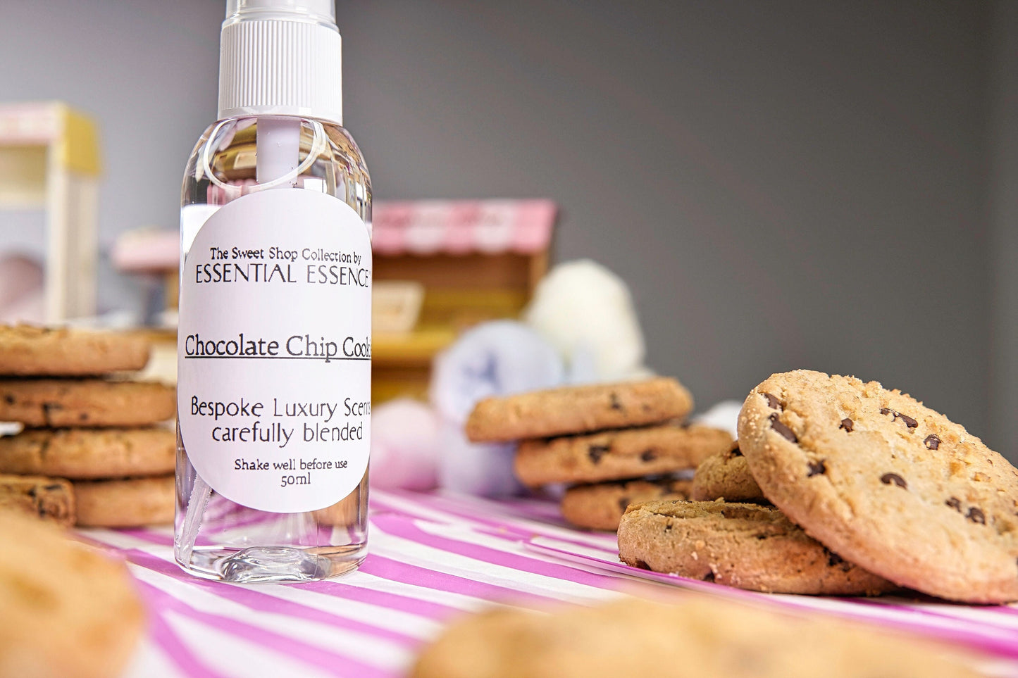 Chocolate Chip Cookie Room Spray / Pillow Mist / Linen Spray 50ml 5ml  Premium Fragrance Oil by Essential Essence™
