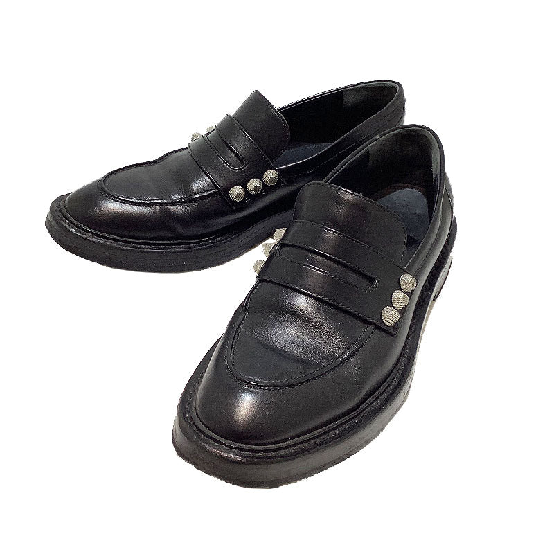 BALENCIAGA スタッズローファー 表記サイズ35 - ローファー/革靴