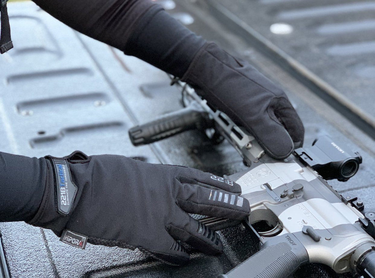 police winter gloves