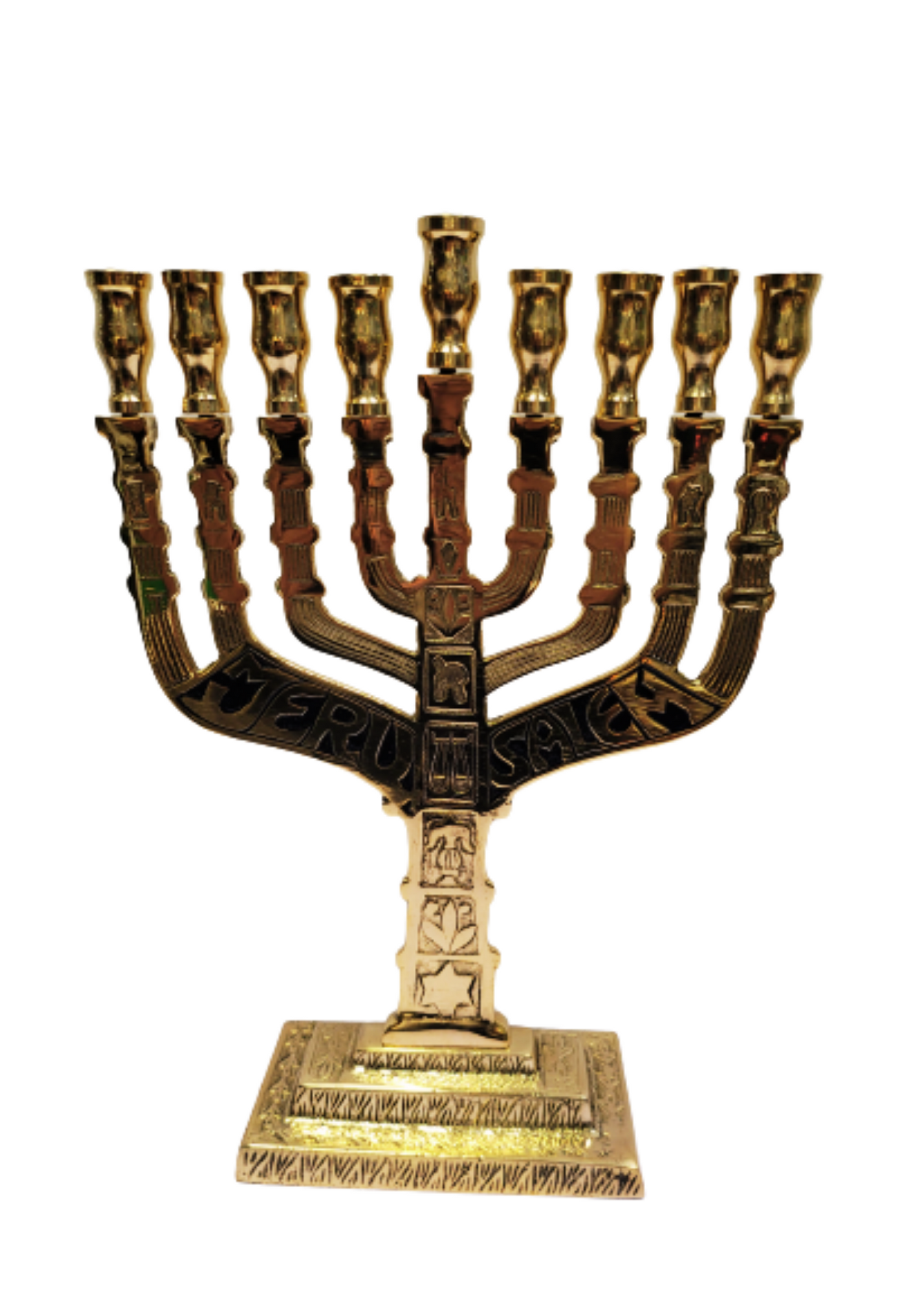 Aankondiging viering een miljoen Menorah Jerusalem Temple 7 Branches – Modern Aromatherapy