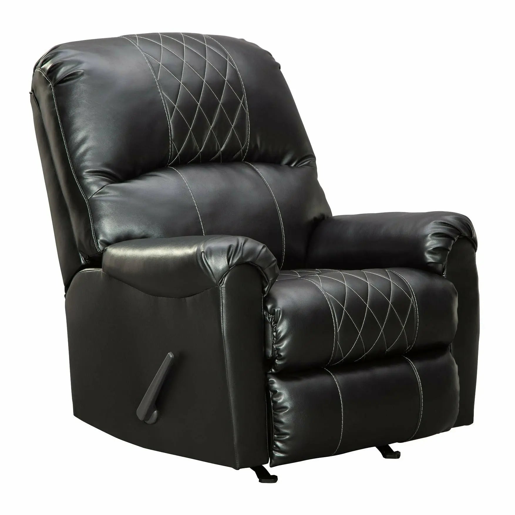 white leather rocker recliner