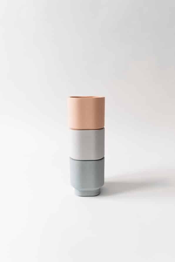 Charlie planter/ theelichthouder - Ø 7 cm - slate blue | House Raccoon