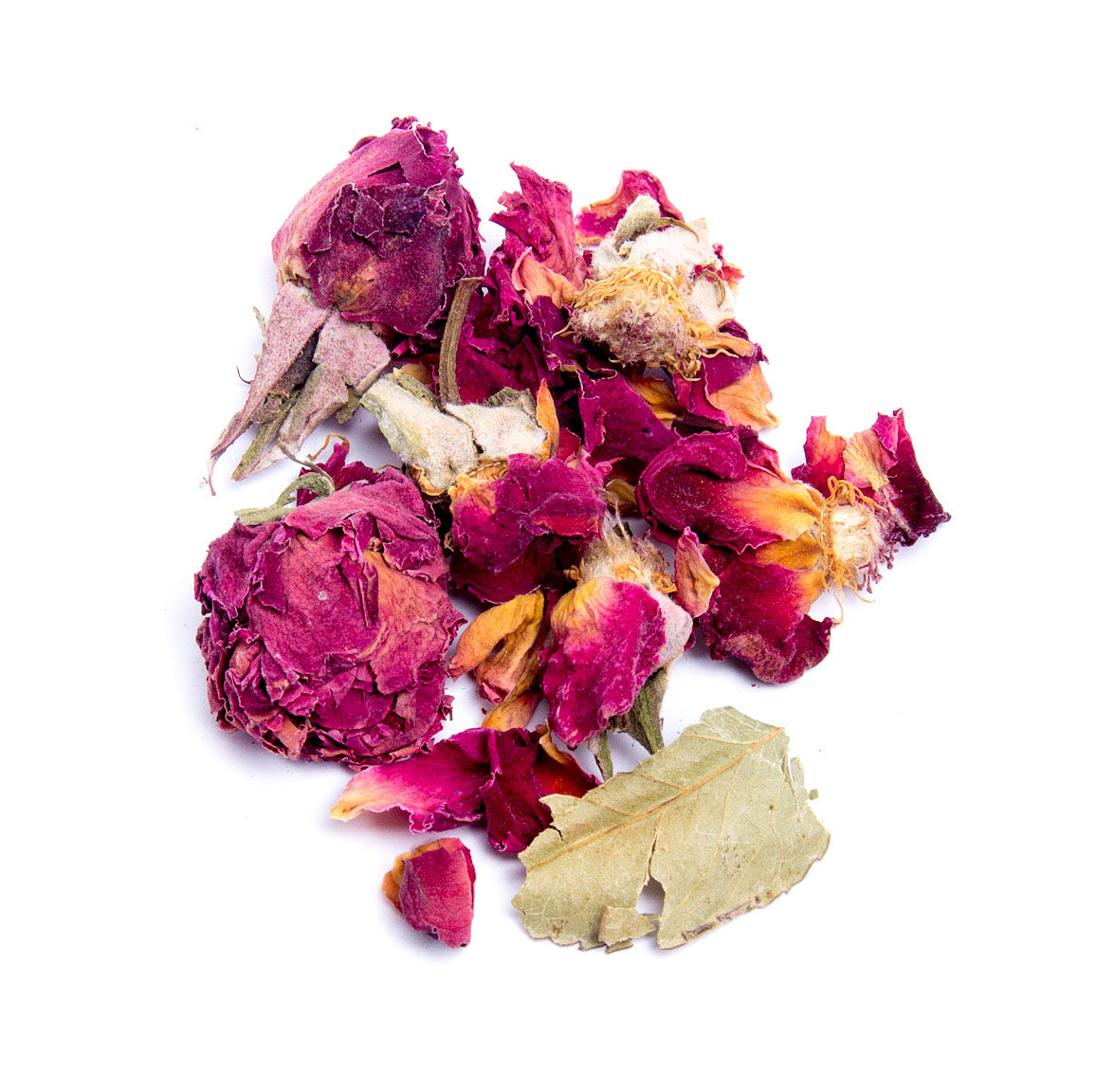 Red Rose Buds & Petals, Organic