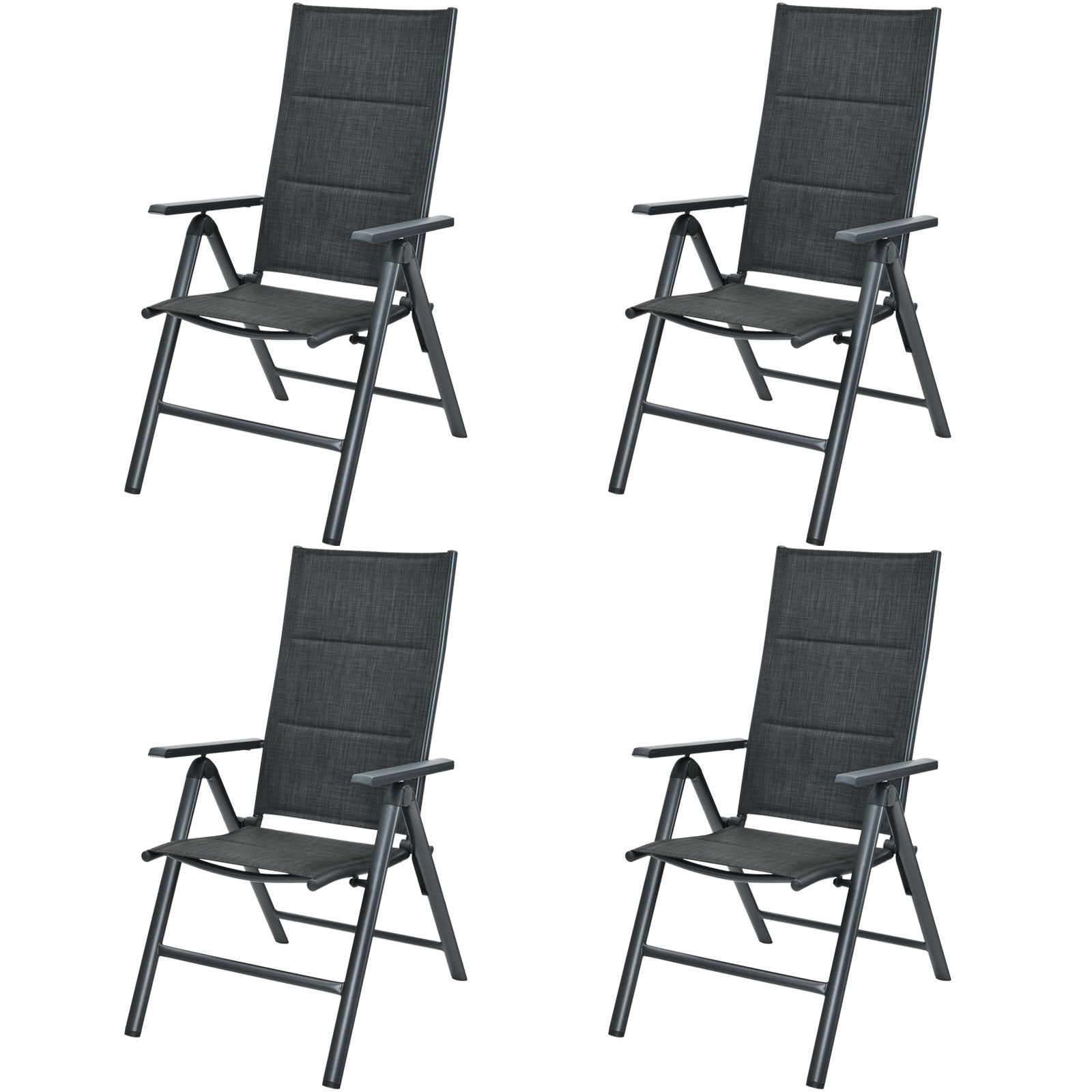 adjustable sling back chairs