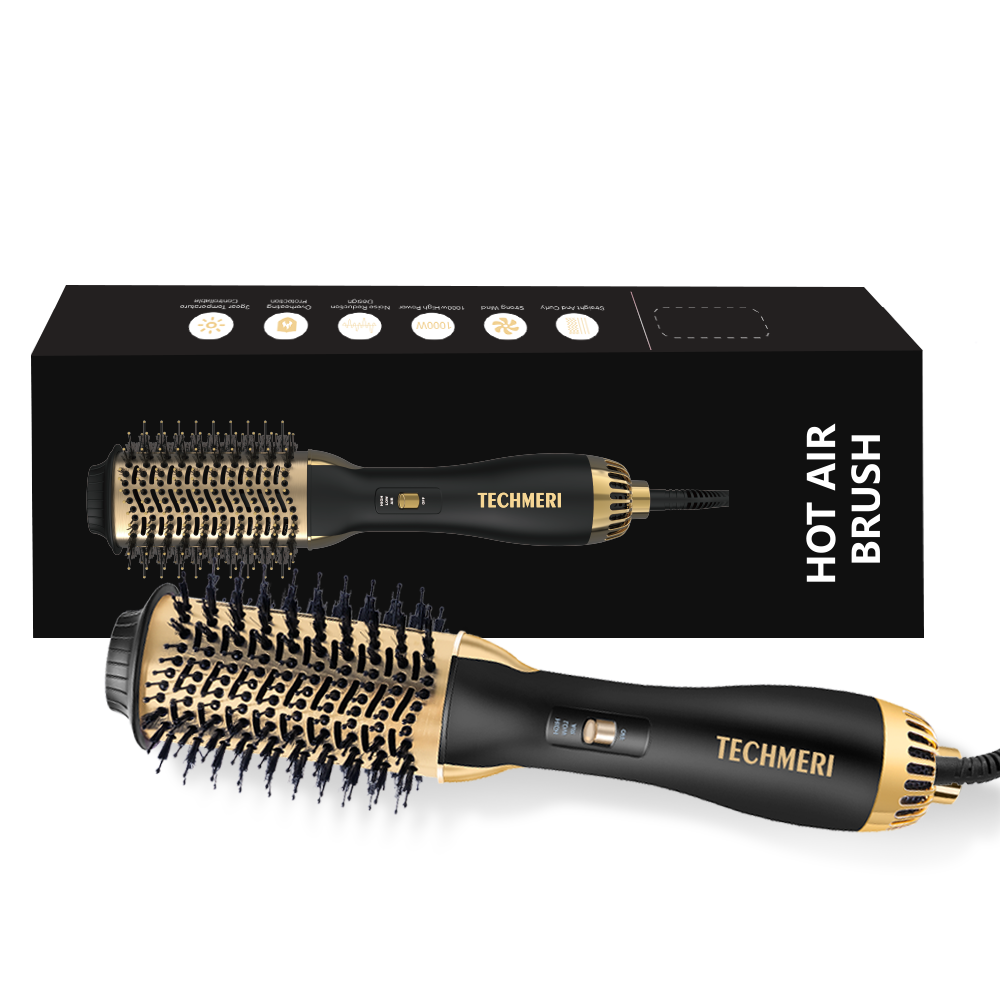 Black Gold Hair Dryer Comb – TECHMERI