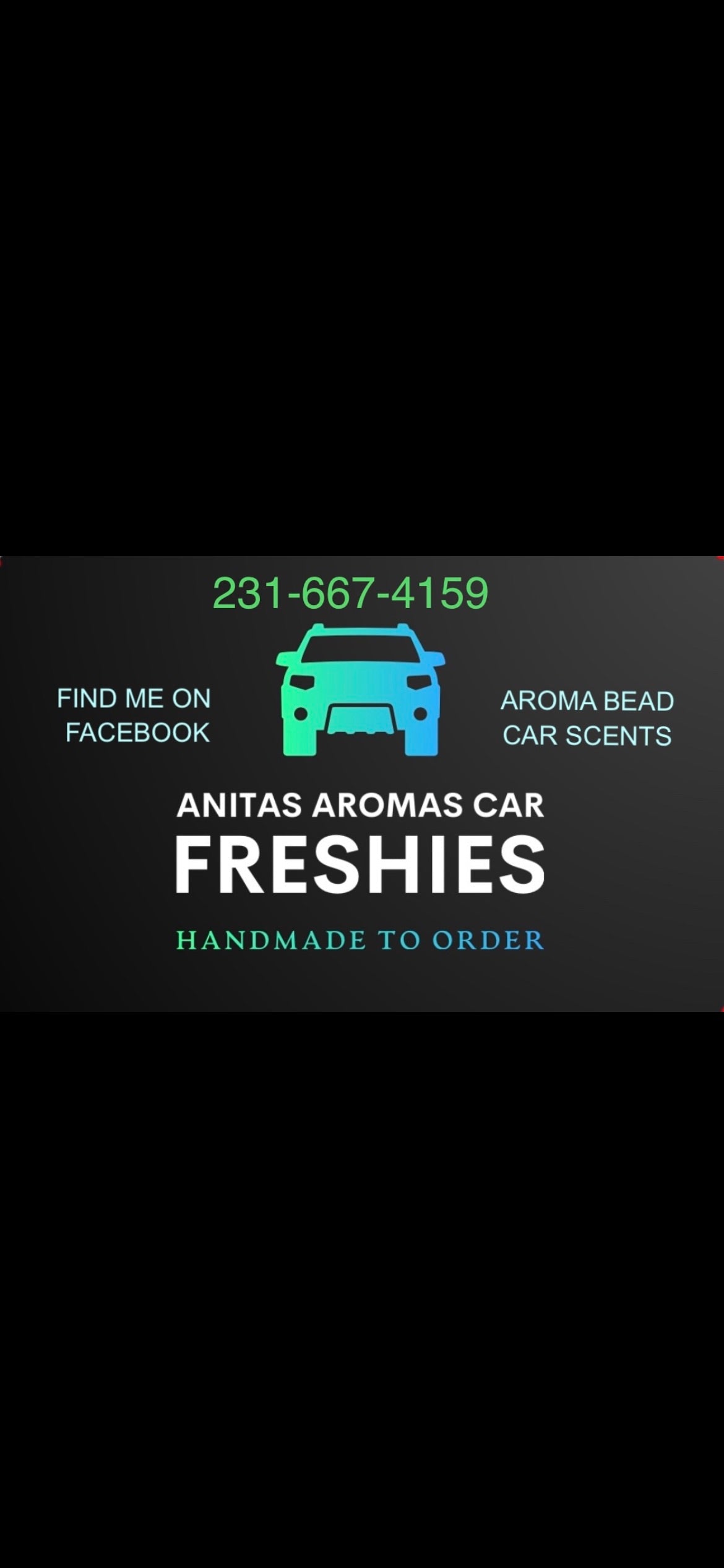 Aroma bead car fresheners