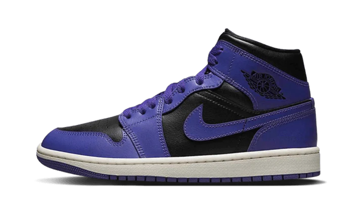 jordan aj 1 mid purple