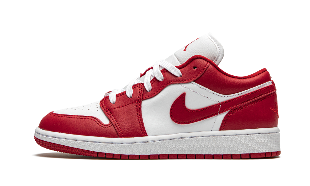 background once every day Jordan 1 Low Gym Red White – Prism Hype