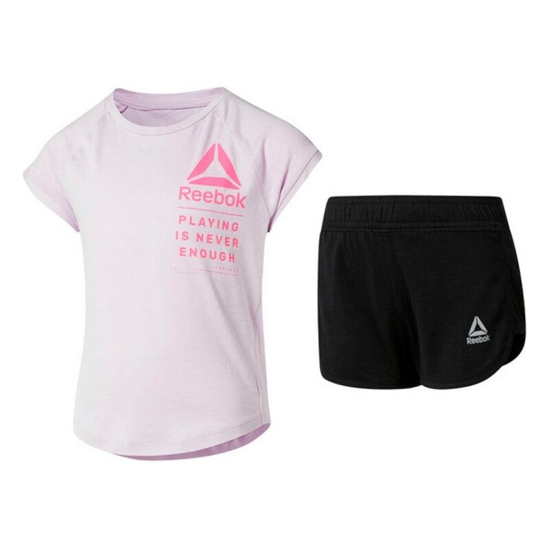 Sportstøj til Børn Reebok G ES SS MONGLW Pink – Babyplus