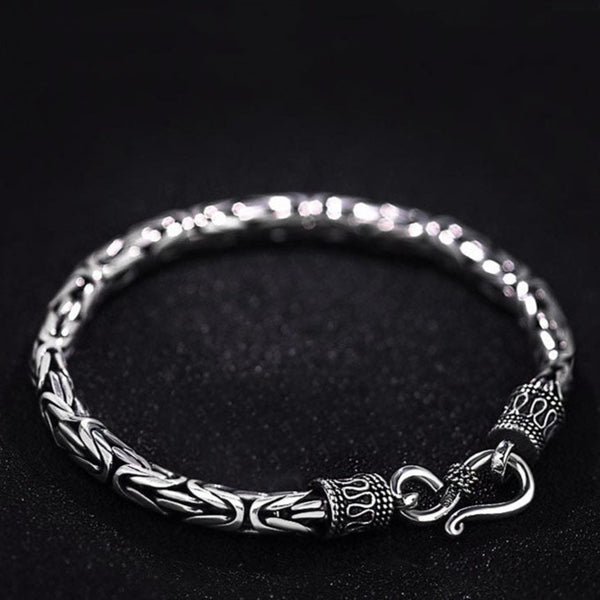 Byzantine Silver Bracelet | Byzantine Bracelet | Silver Equinox